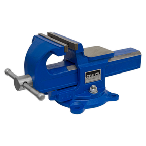 Vice 125mm Quick Action Swivel Base SG Iron - QAVE125 - Farming Parts