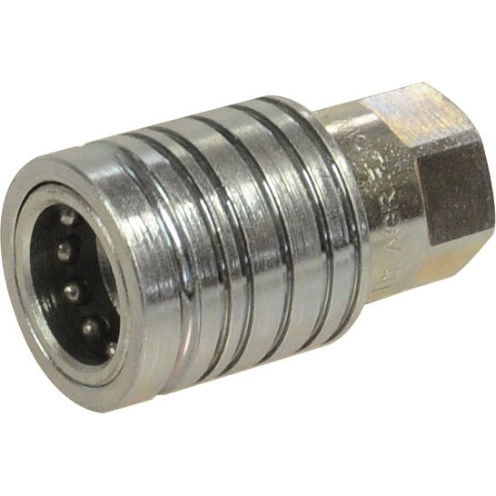 Quick Release Hydraulic Coupling Female 1/2" Body x 1/2" BSP Female Thread - S.4349 - Farming Parts