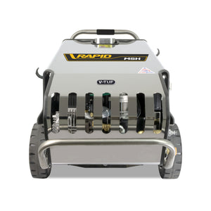 V-TUF RAPIDMSH240v Professional Hot Water Industrial Mobile Pressure Washer - 120Bar, 9L/min