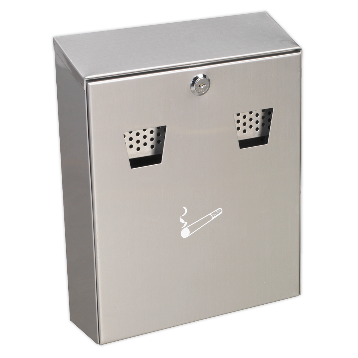 Cigarette Bin Wall-Mounting Stainless Steel - RCB02 - Farming Parts