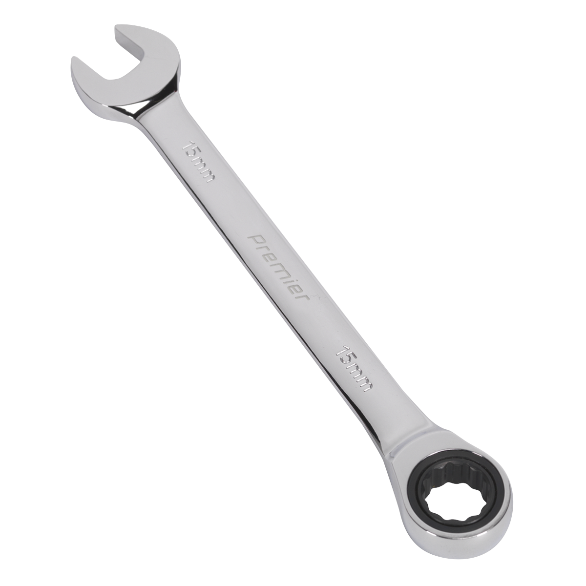 Ratchet Combination Spanner 15mm - RCW15 - Farming Parts