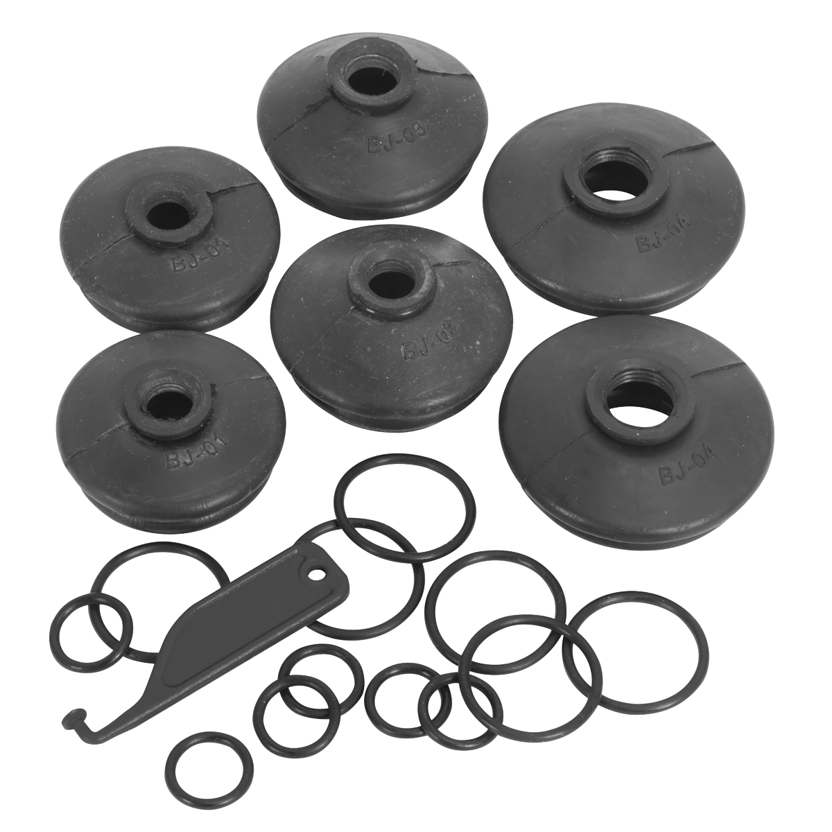 Ball Joint Dust Covers - Car Pack of 6 Assorted - RJC01 - Farming Parts