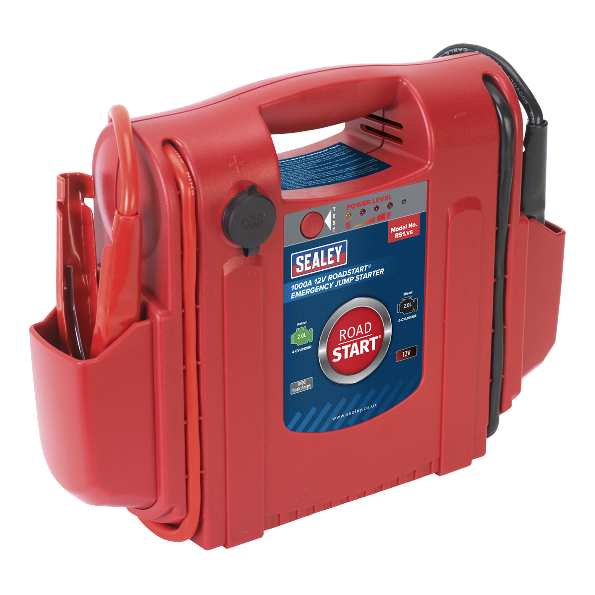 RoadStart® Emergency Jump Starter 12V 1000 Peak Amps - RS1 - Farming Parts