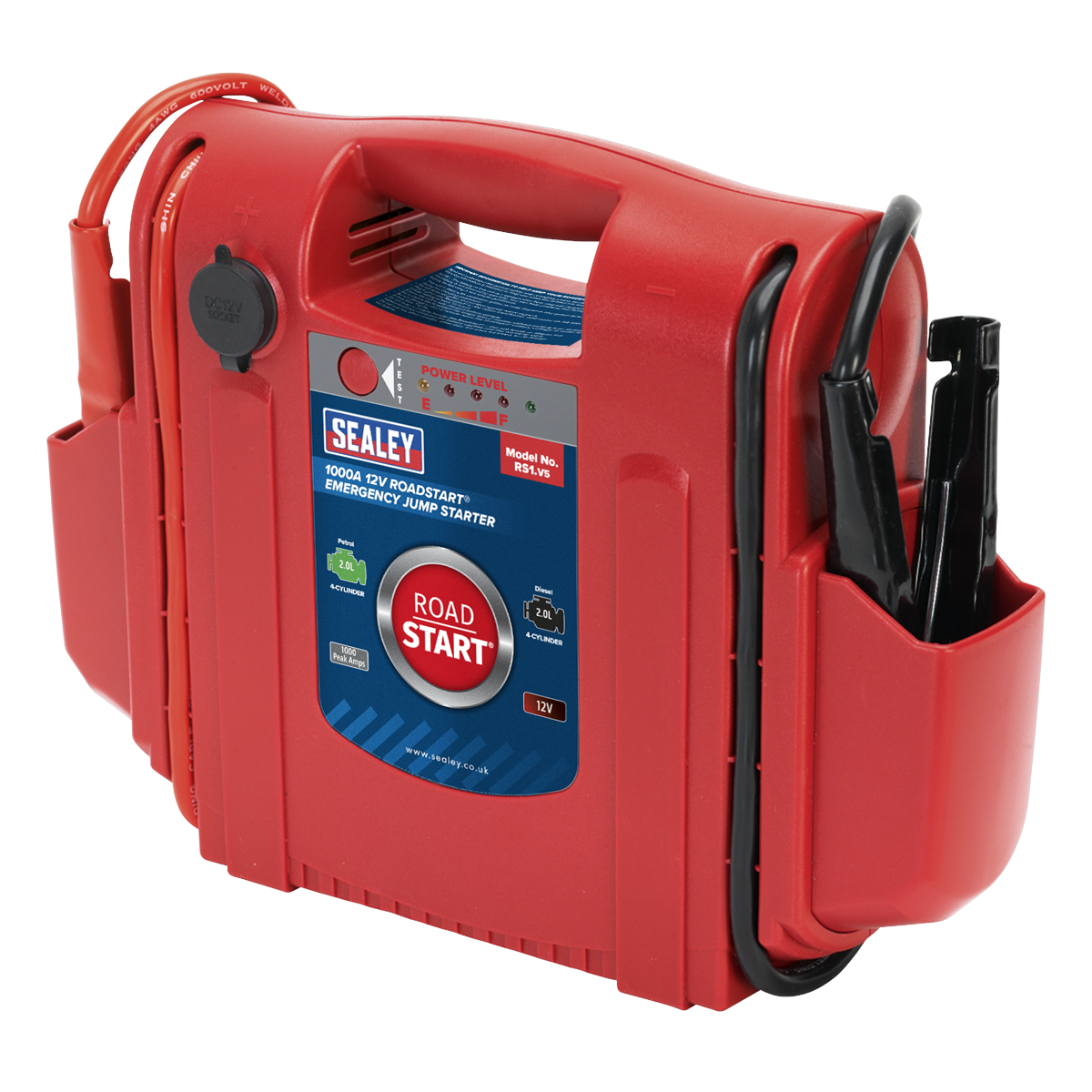 RoadStart® Emergency Jump Starter 12V 1000 Peak Amps - RS1 - Farming Parts