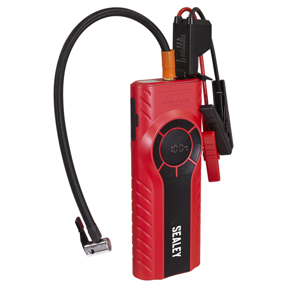 Sealey | RoadStart® 12V Jump Starter & Tyre Inflator 1200A RS1200TI