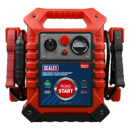 RoadStart® Emergency Jump Starter 12/24V 3000/1500 Peak Amps - RS125 - Farming Parts