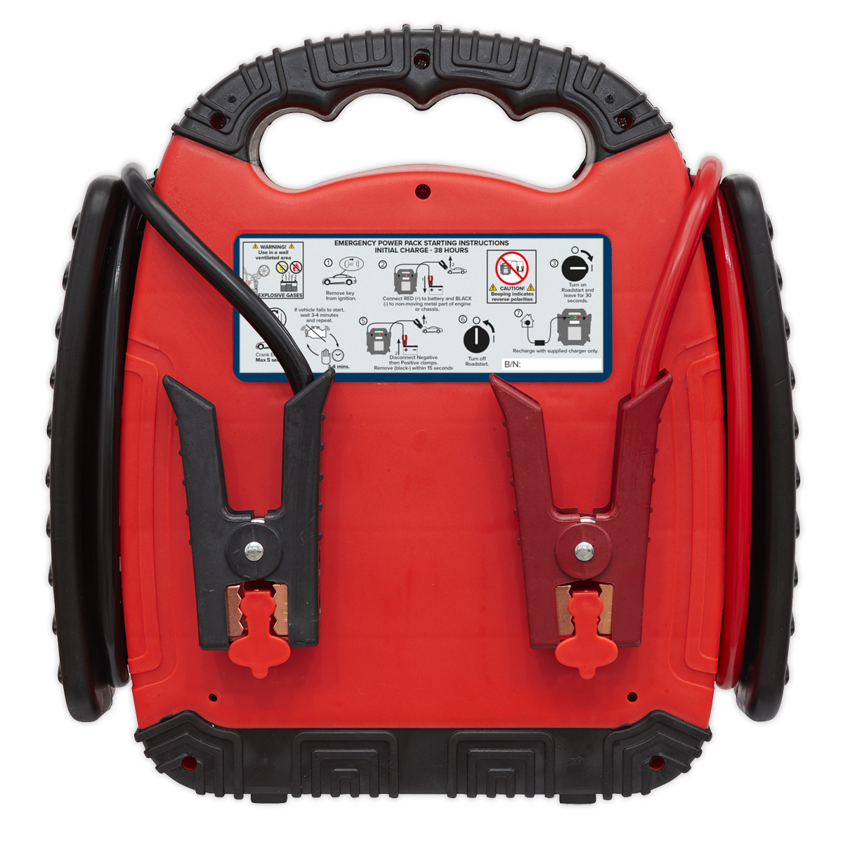 RoadStart® Emergency Power Pack 12V 900 Peak Amps - RS131 - Farming Parts