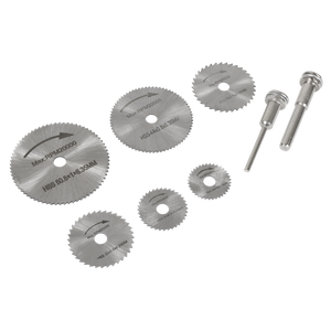 Rotary Drill Saw Blade Set 8pc - SE-RSBS08