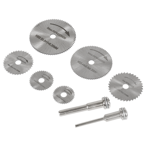 Rotary Drill Saw Blade Set 8pc - SE-RSBS08