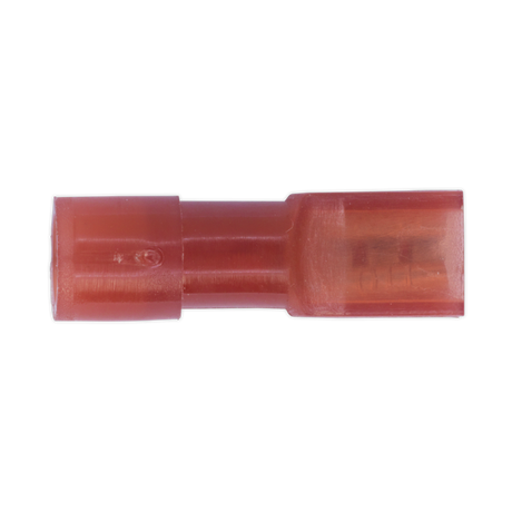 Fully Insulated Terminal 2.8mm Female Red Pack of 100 - RT28 - Farming Parts