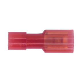 Fully Insulated Terminal 4.7mm Female Red Pack of 100 - RT30 - Farming Parts
