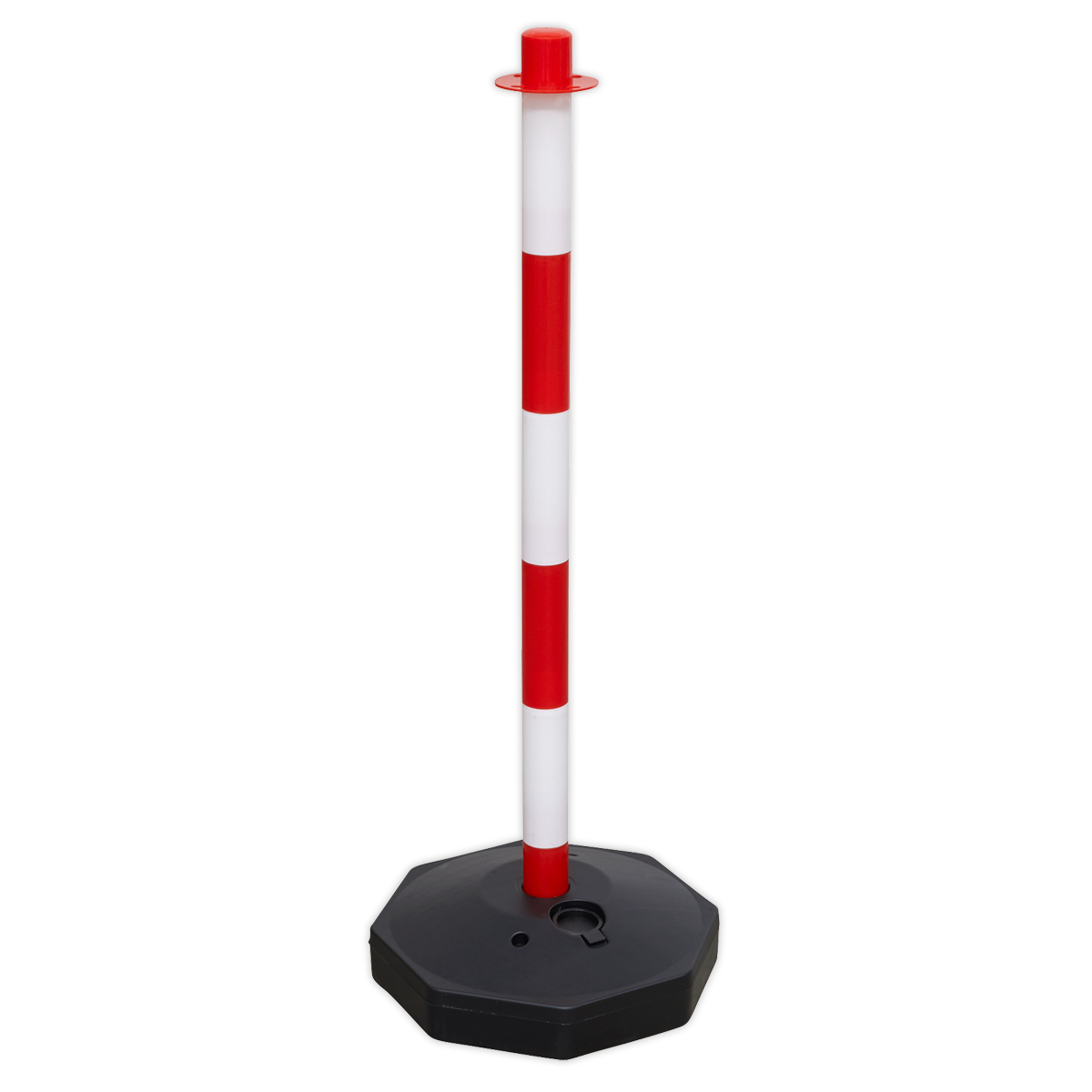 Red/White Post with Base - RWPB01 - Farming Parts