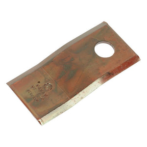 *SPECIAL PRICE* - Mower Blade - Stepped Blade - 105 x 50x4mm - Hole Ø17mm - RH & LH - Replacement for Maxam To fit as: MBL BLUE | Sparex Part No.S.105684