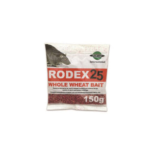 Rodex 25 Whole Wheat Bait – 150g Sachet | Effective Rodent Control | RODEXWHT