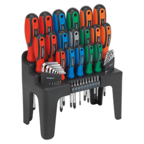 Screwdriver, Hex Key & Bit Set 44pc - S01090 - Farming Parts