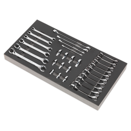 Tool Tray with Specialised Spanner Set 30pc - Metric - S01125 - Farming Parts