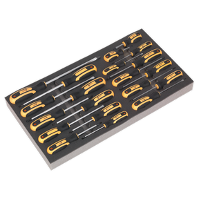 Tool Tray with Screwdriver Set 20pc - S01127 - Farming Parts