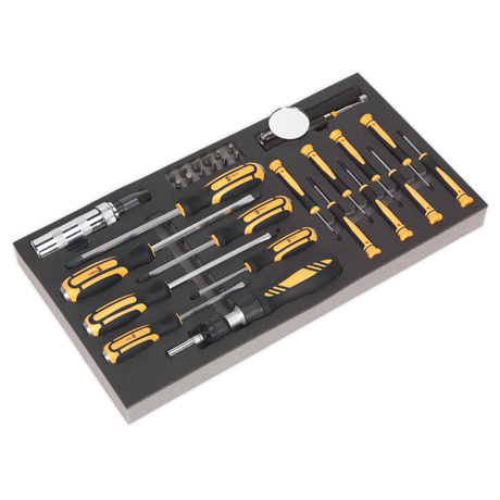 Tool Tray with Screwdriver Set 36pc - S01128 - Farming Parts