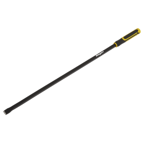 Pry Bar 900mm Straight Heavy-Duty with Hammer Cap - S01191 - Farming Parts