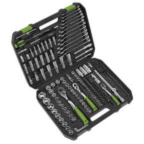 Socket Set 219pc 1/4", 3/8" & 1/2"Sq Drive WallDrive® Metric - S01212 - Farming Parts