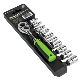 Socket Set 12pc 1/4"Sq Drive WallDrive® Metric - S01240 - Farming Parts