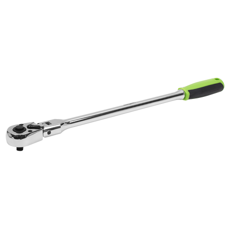 Ratchet Wrench 1/4"Sq Drive Long Flexi-Head Flip Reverse - S01257 - Farming Parts