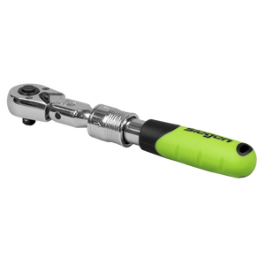 Siegen Extendable Flexi-Head Ratchet Wrench 1/4"Sq Drive - SE-S01294