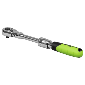 Siegen Extendable Flexi-Head Ratchet Wrench 1/4"Sq Drive - SE-S01294