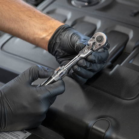 Siegen Extendable Flexi-Head Ratchet Wrench 3/8"Sq Drive - SE-S01295