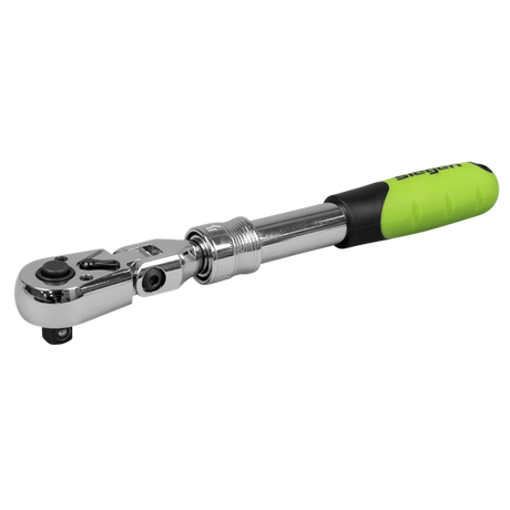 Siegen Extendable Flexi-Head Ratchet Wrench 3/8"Sq Drive - SE-S01295