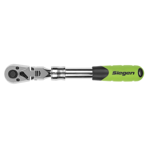 Siegen Extendable Flexi-Head Ratchet Wrench 3/8"Sq Drive - SE-S01295