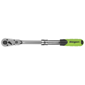 Siegen Extendable Flexi-Head Ratchet Wrench 3/8"Sq Drive - SE-S01295
