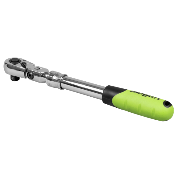 Siegen Extendable Flexi-Head Ratchet Wrench 1/2"Sq Drive - SE-S01296