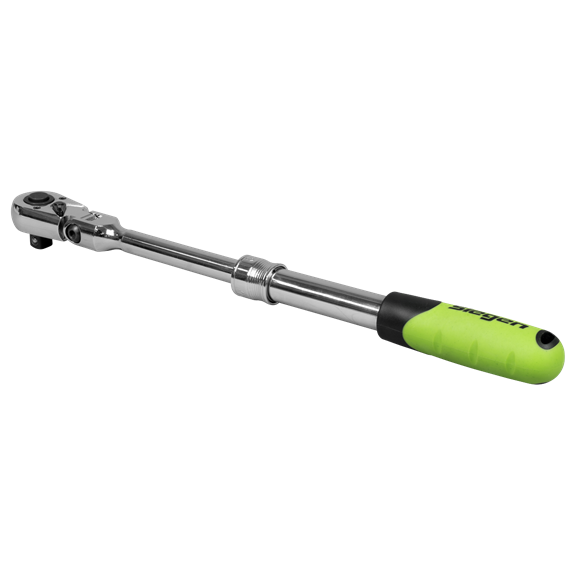 Siegen Extendable Flexi-Head Ratchet Wrench 1/2"Sq Drive - SE-S01296