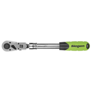 Siegen Extendable Flexi-Head Ratchet Wrench 1/2"Sq Drive - SE-S01296