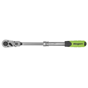 Siegen Extendable Flexi-Head Ratchet Wrench 1/2"Sq Drive - SE-S01296