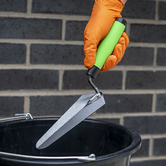 Siegen Gauging Trowel with Soft Grip Handle 175mm - SE-S01303