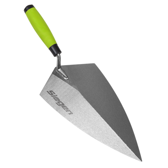 Siegen Philadelphia Pattern Brick Trowel with Soft Grip Handle 280mm - SE-S01304