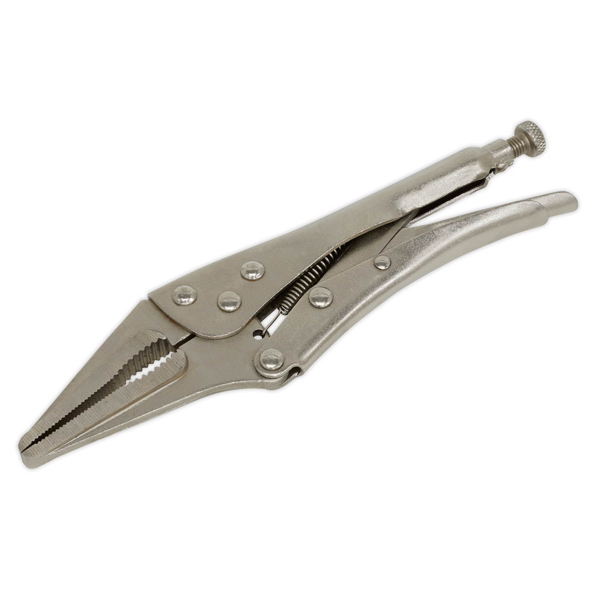 Locking Pliers Long Nose 225mm - S0462 - Farming Parts