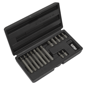 Hex Bit & Holder Set 15pc - Metric - S0533 - Farming Parts