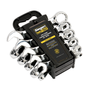 Combination Spanner Set 10pc Stubby Metric - S0561 - Farming Parts