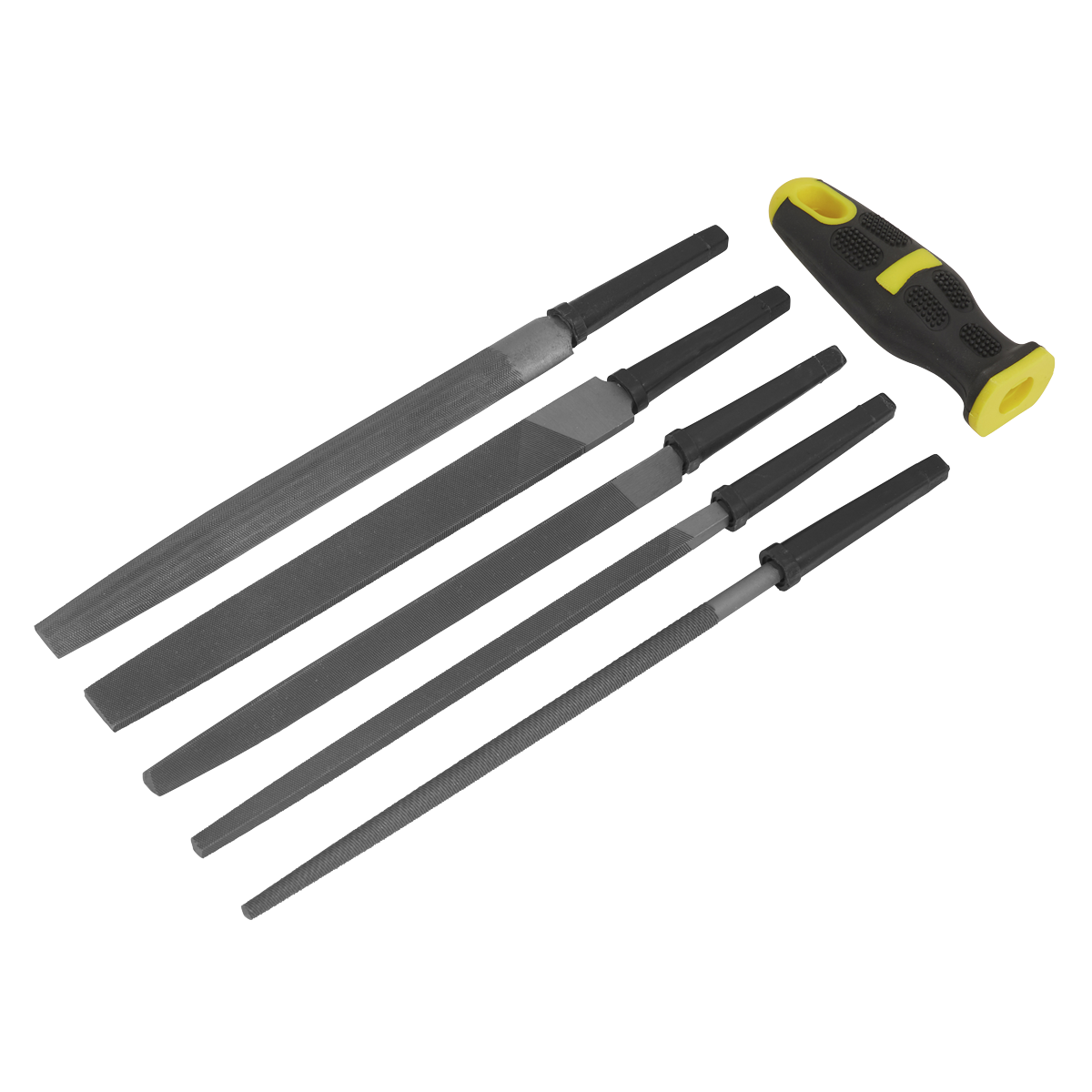 Interchangeable File Set 5pc 200mm - S0573 - Farming Parts