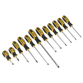 Soft Grip Screwdriver Set 12pc - S0616 - Farming Parts
