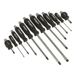 Screwdriver Set 12pc Hammer-Thru - S0641 - Farming Parts
