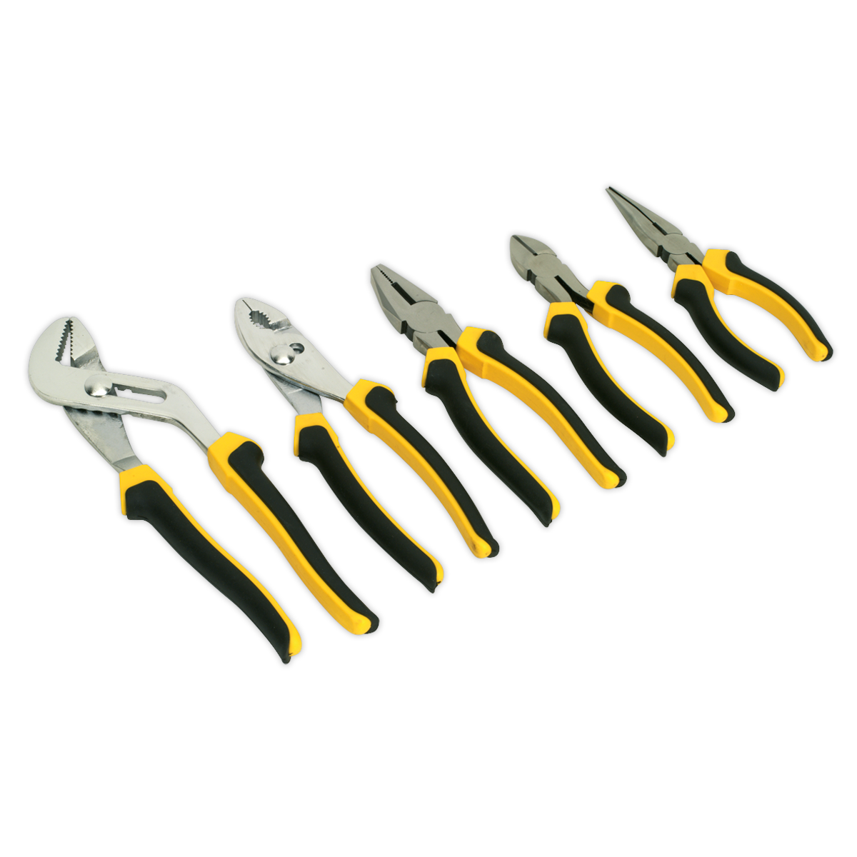 Comfort Grip Pliers Set 5pc - S0646 - Farming Parts