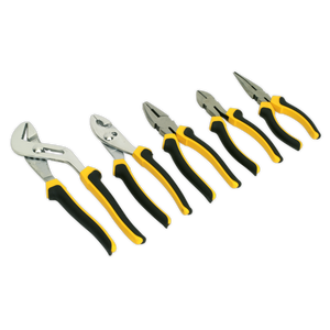 Comfort Grip Pliers Set 5pc - S0646 - Farming Parts