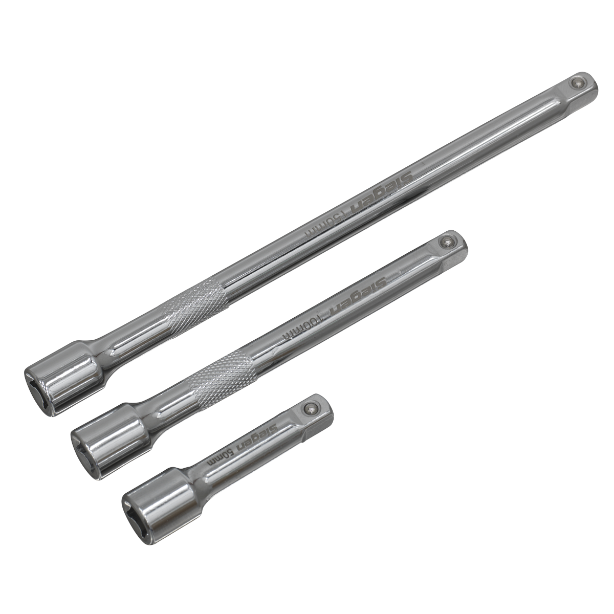 Extension Bar Set 3pc 1/4"Sq Drive - S0718 - Farming Parts