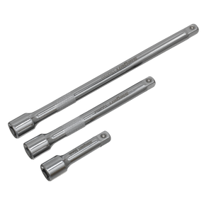Extension Bar Set 3pc 1/4"Sq Drive - S0718 - Farming Parts