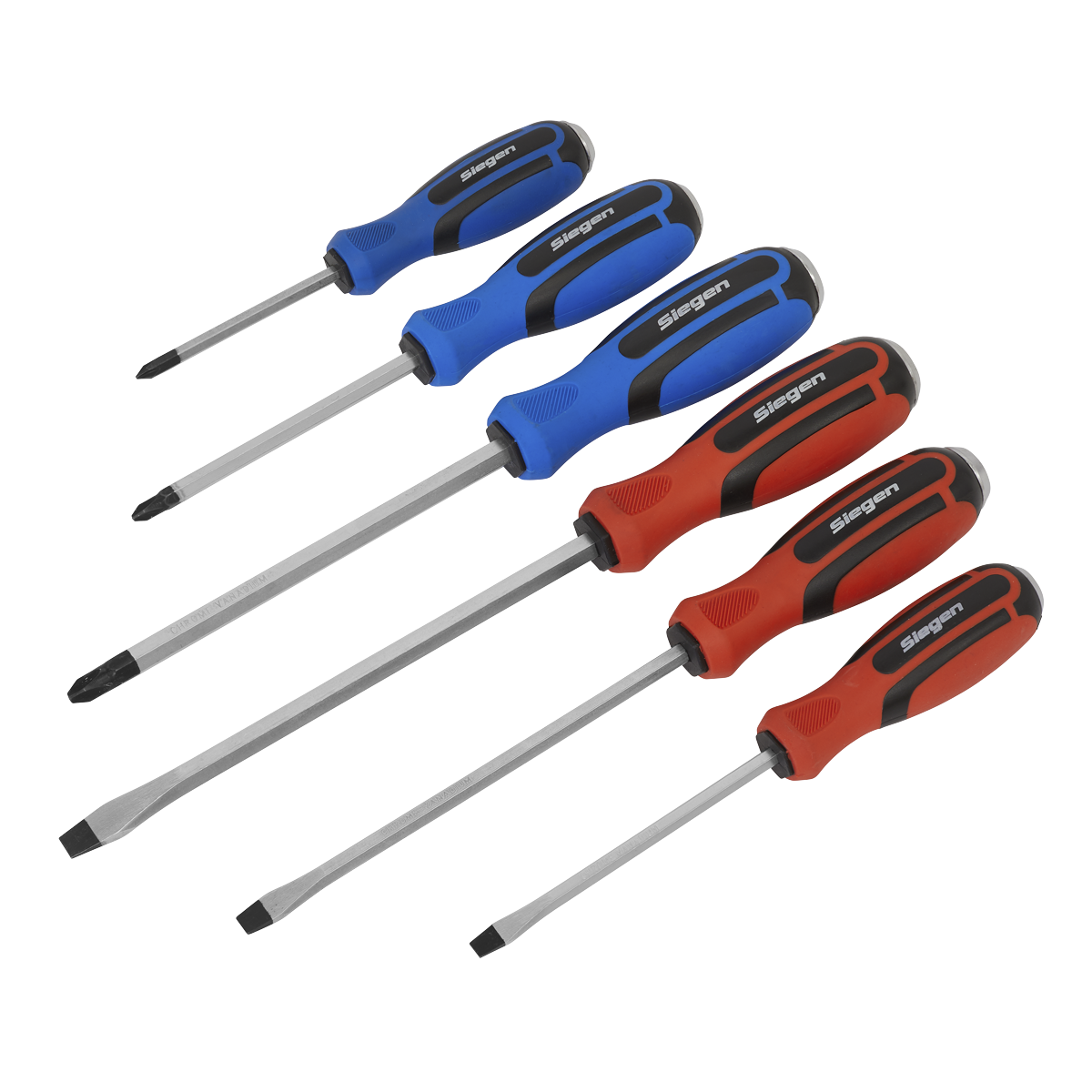 Screwdriver Set 6pc Hammer-Thru - S0753 - Farming Parts