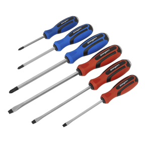 Screwdriver Set 6pc Hammer-Thru - S0753 - Farming Parts